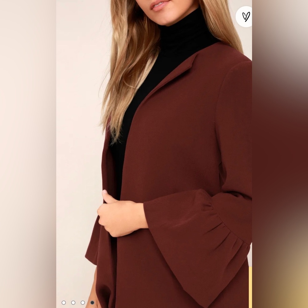 Lulus peacoat - Picture 4 of 5